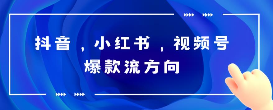 【6004】抖音，小红书，视频号爆款流视频制作，简单制作掌握流量密码