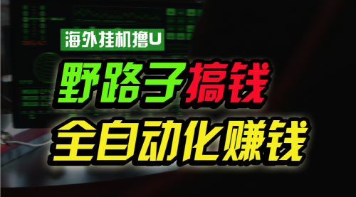 【10136】海外挂机撸U新平台，日赚8-15美元，全程无人值守，可批量放大