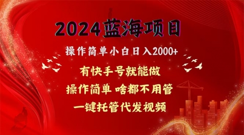 【10375】网盘拉新，操作简单小白日入2000+，一键托管代发视频