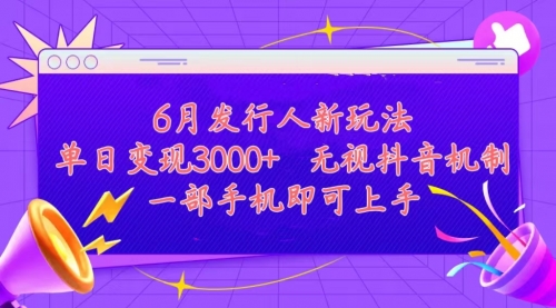 【10668】发行人计划最新玩法，单日变现3000+，简单好上手