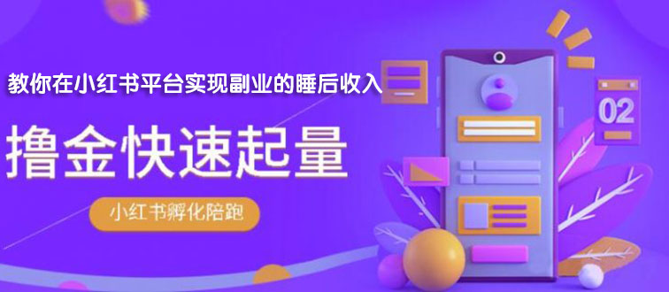 【2145】勇哥·小红书撸金快速起量陪跑孵化营，教你在小红书平台实现副业的睡后收入