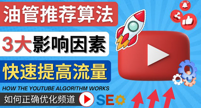 【4509】YouTube视频推荐算法 (Algorithm ) 详解YouTube推荐机制，帮你获得更多流量