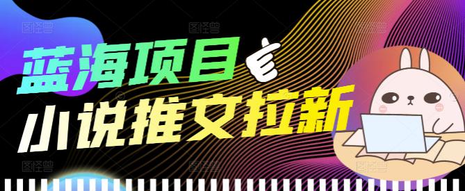 【4151】外面收费6880的小说推文拉新项目，个人工作室可批量做【详细教程】