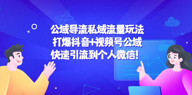 【4584】公域导流私域流量玩法：打爆抖音+视频号公域，快速引流到个人微信