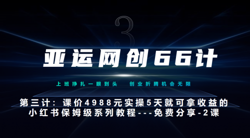 【7090】小红书实战系列，只需5天即可完全上手-系列10节课 2课-3步找到你的对标账号–硬菜