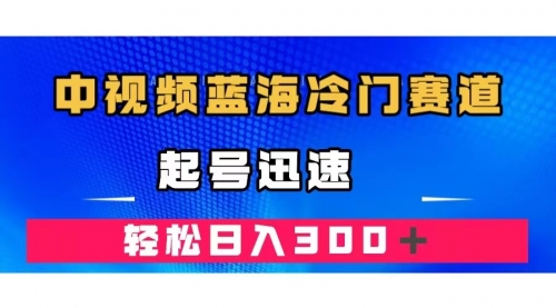 【7572】中视频蓝海冷门赛道，韩国视频奇闻解说，起号迅速，日入300＋